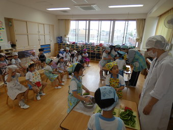 年長組　食育の日